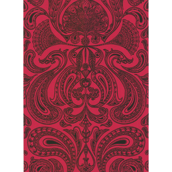 Cole & Son Malabar Red/Bla Wallpaper 66/1008.CS.0