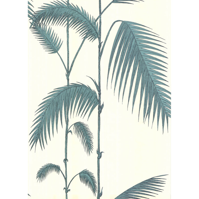 Cole & Son Palm Leaves White/G Wallpaper 66/2012.CS.0