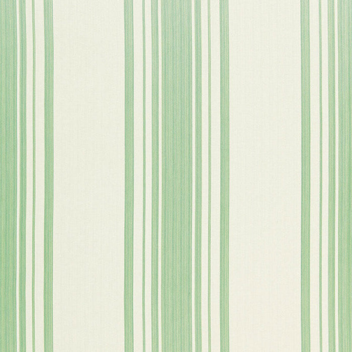 Schumacher Carnegie Cotton Stripe Robin'S Egg Fabric Sample 67023