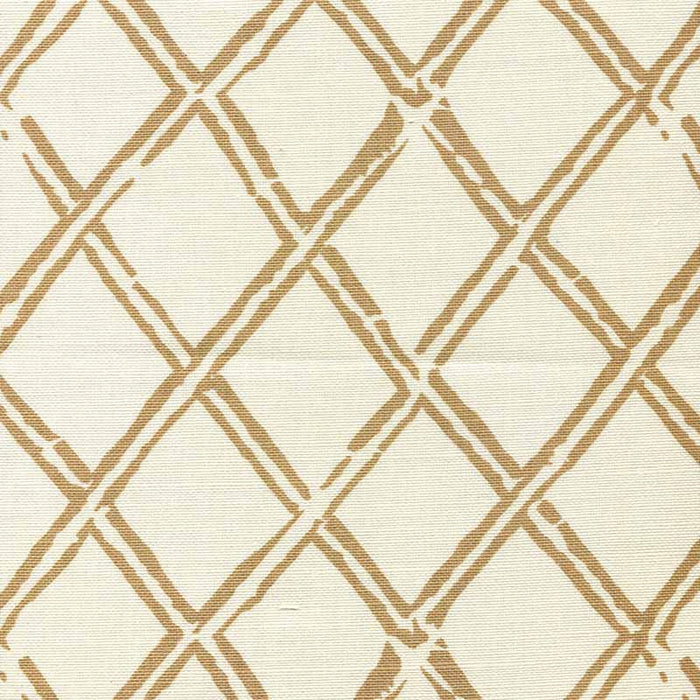 China Seas Lyford Diamond Bamboo Camel Fabric 6710-05