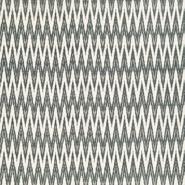 Schumacher Kilimanjaro Ikat Charcoal Fabric 67490