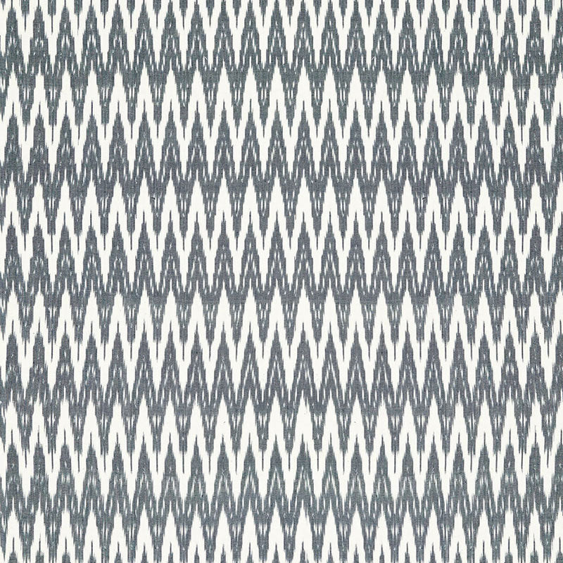 Schumacher Kilimanjaro Ikat Denim Fabric 67492