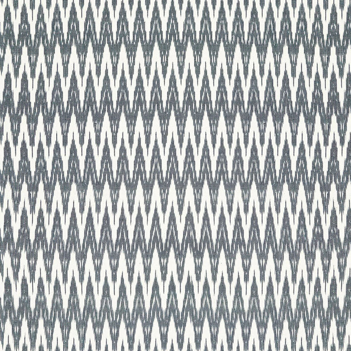 Schumacher Kilimanjaro Ikat Denim Fabric Sample 67492