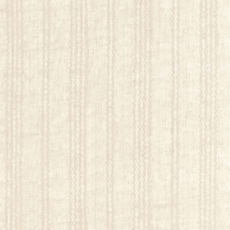 Schumacher Piero Stripe Embroidery Linen Fabric 67881