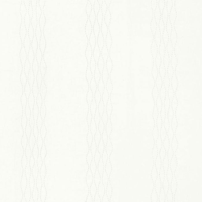 Schumacher Bella Embroidery Ivory Fabric Sample 67990