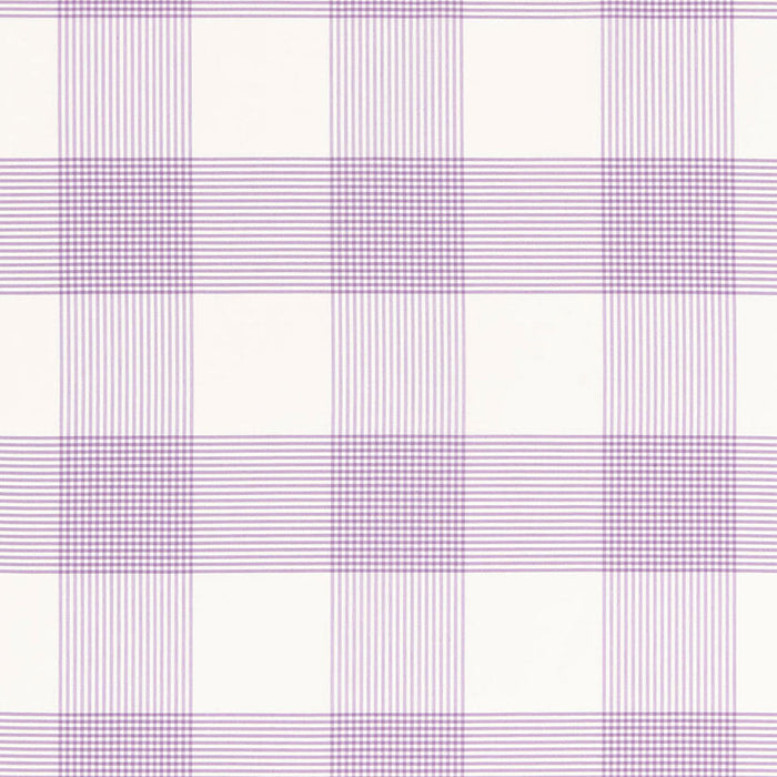 Schumacher Antigua Plaid Lavender Fabric Sample 68030