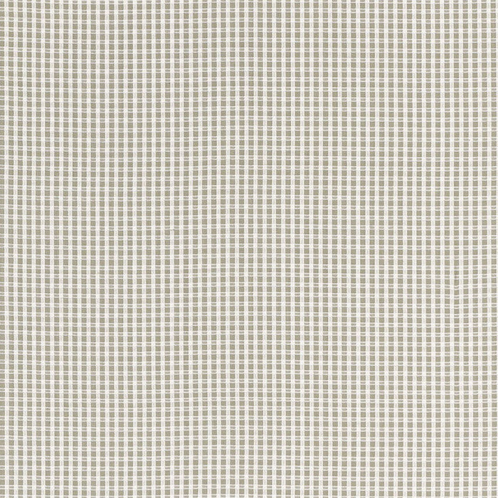 Schumacher Aruba Check Stone Fabric Sample 68043