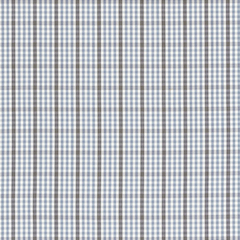 Schumacher Cozumel Plaid Cornflower Fabric 68102