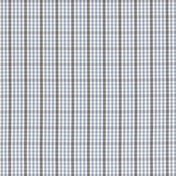 Schumacher Cozumel Plaid Cornflower Fabric Sample 68102