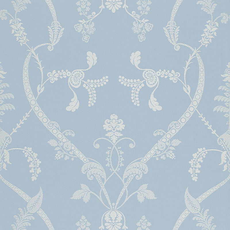 Schumacher Parc Monceau Ciel Fabric 68620