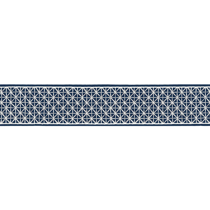 Schumacher Directoire Tape Bleu Marine Trim 68640