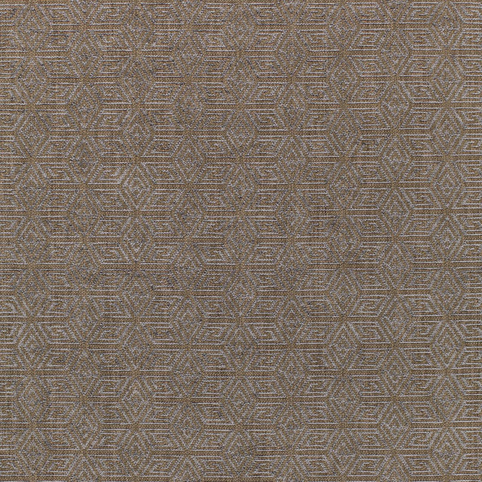 Schumacher Cosmati Chenille Smoke Fabric Sample 68742