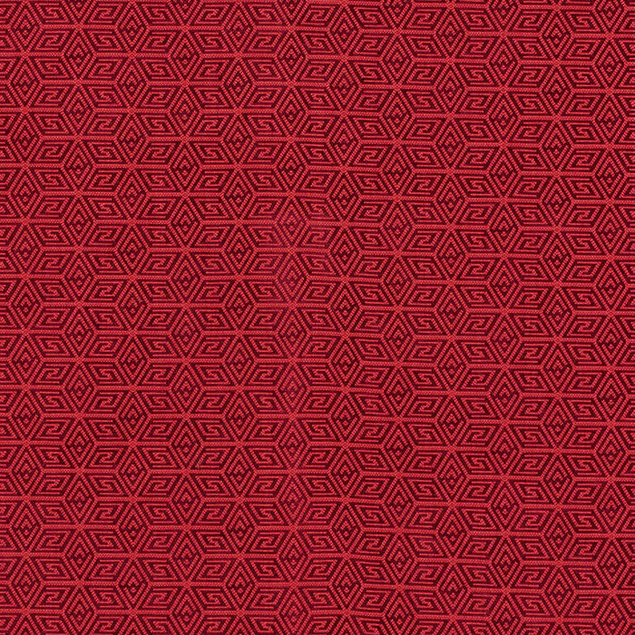 Schumacher Cosmati Chenille Berry Fabric Sample 68744