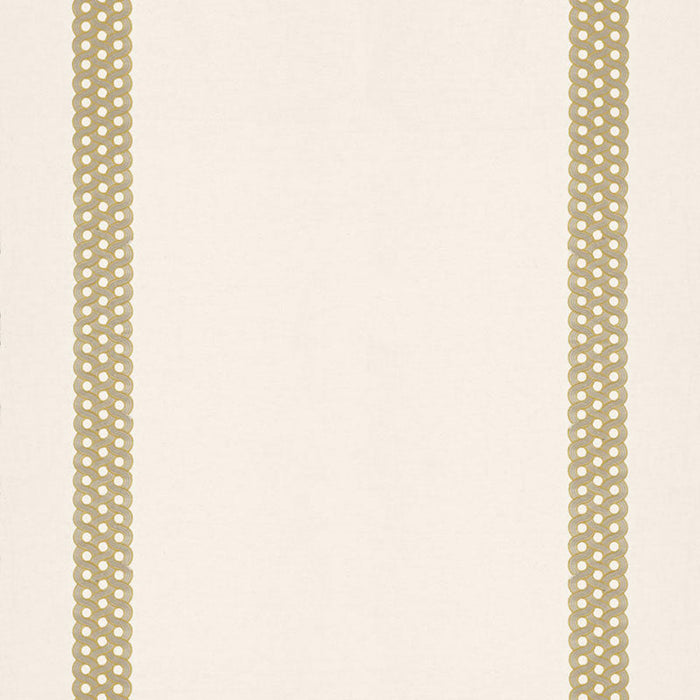 Schumacher Mandeville Camel Fabric Sample 68772