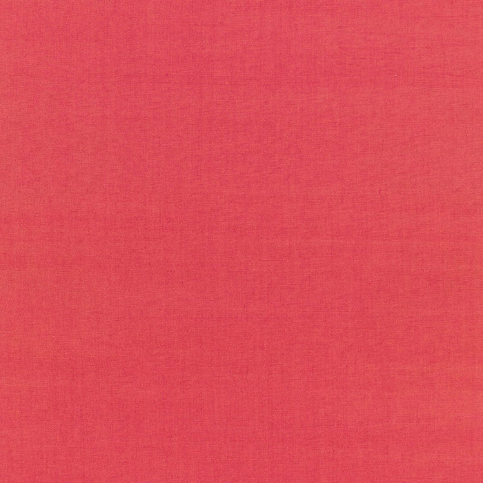 Schumacher Beckford Cotton Plain Azalea Fabric Sample 68781