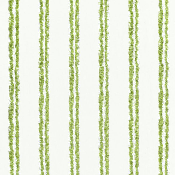 Schumacher Paloma Embroidery Grass Fabric 68791