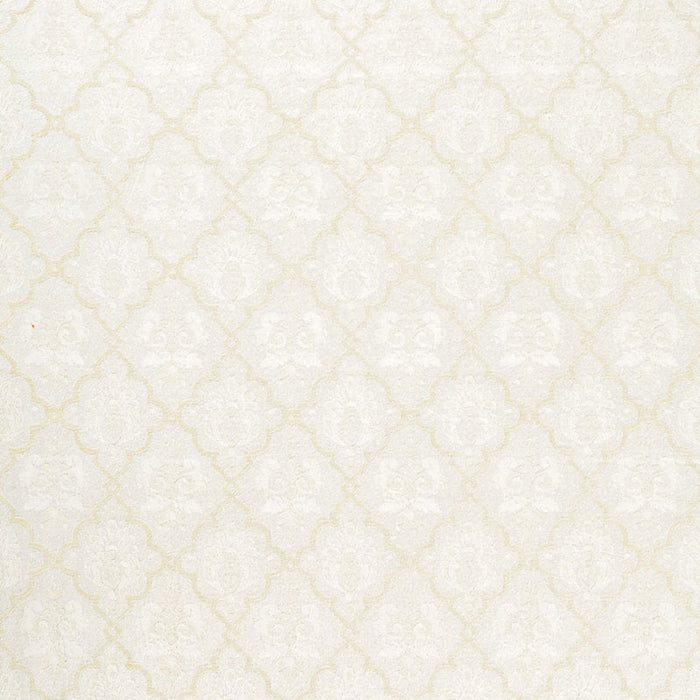 Schumacher Hedgerow Trellis Indoor/Outdoor Ivory Fabric 68810