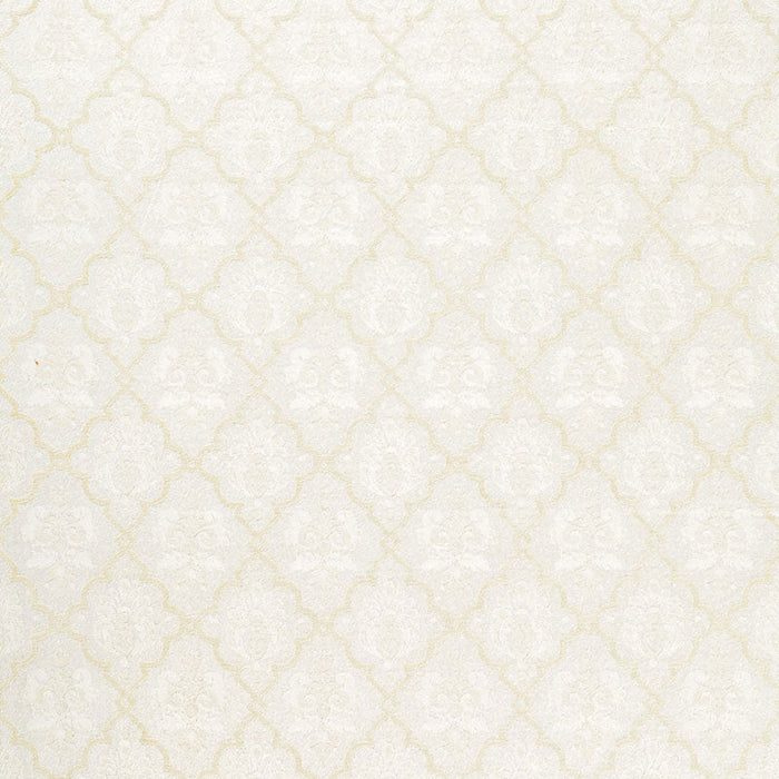 Schumacher Hedgerow Trellis Indoor/Outdoor Ivory Fabric Sample 68810