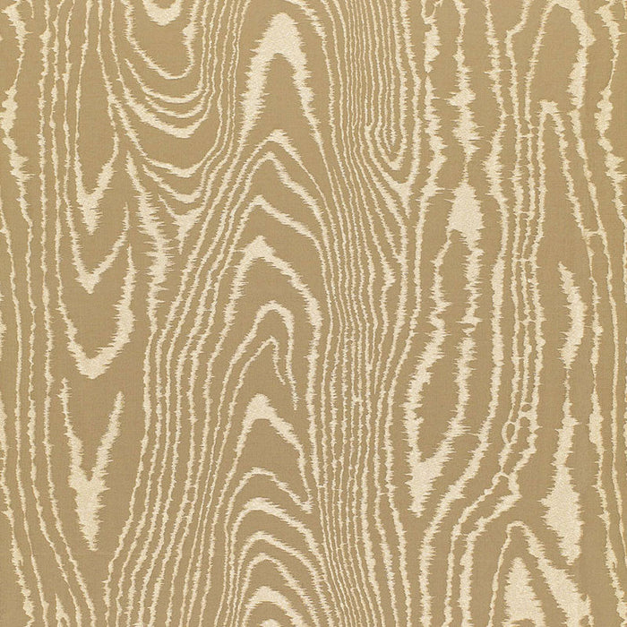 Schumacher Faux Bois Weave Bronze Fabric Sample 68830