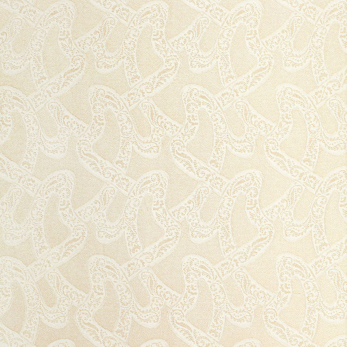 Schumacher Chantilly Blanc Fabric Sample 68842