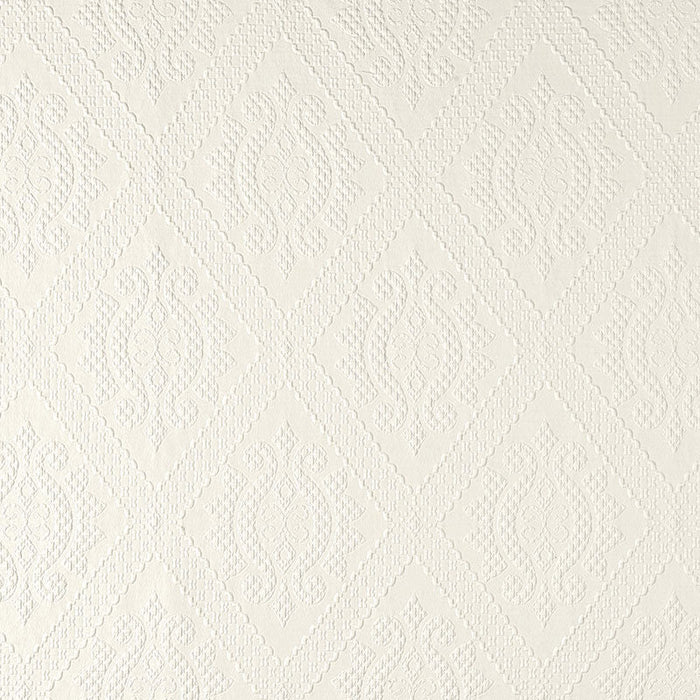 Schumacher Eugenie Ivory Fabric Sample 69130