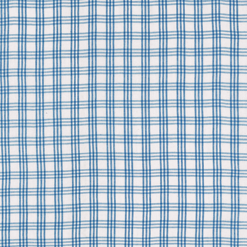 Schumacher Imogen Bleu Fabric 69153