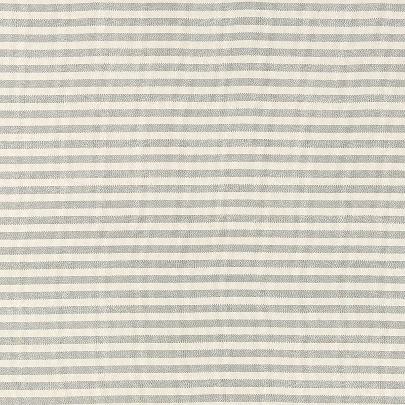 Schumacher Geoffrey Metallic Stripe Moonglow Fabric 69242