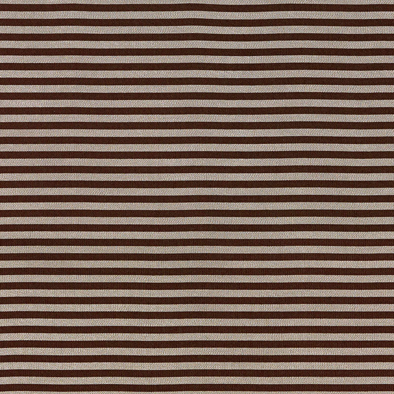 Schumacher Geoffrey Metallic Stripe Java Fabric 69244