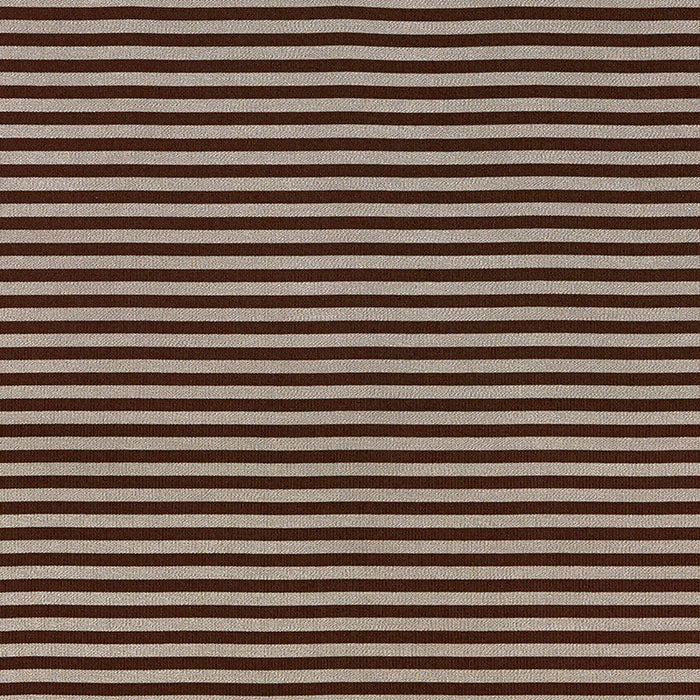 Schumacher Geoffrey Metallic Stripe Java Fabric 69244