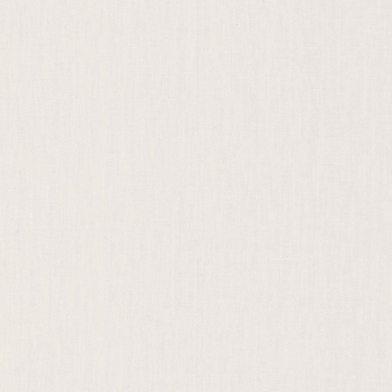 Schumacher Lange Glazed Linen Blanc Fabric 69330