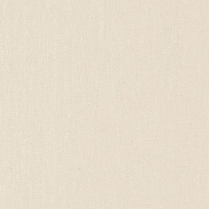 Schumacher Lange Glazed Linen Ivory Fabric Sample 69331