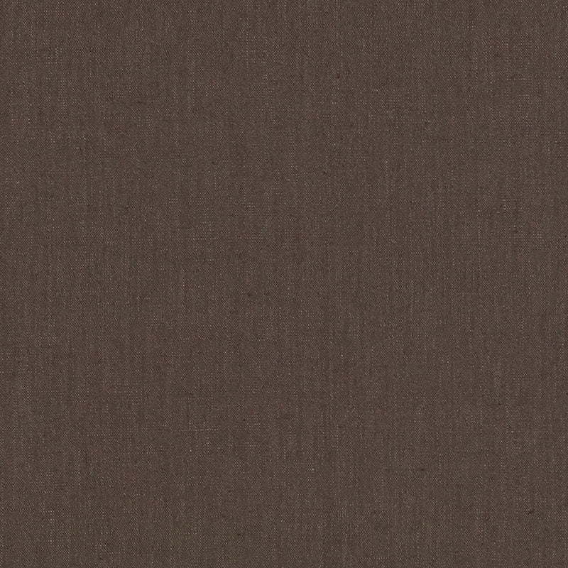 Schumacher Lange Glazed Linen Espresso Fabric 69338