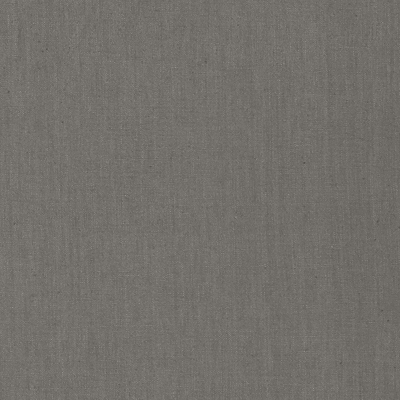 Schumacher Lange Glazed Linen Graphite Fabric 69340