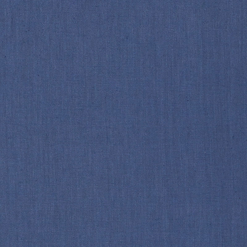 Schumacher Lange Glazed Linen Marine Fabric 69347