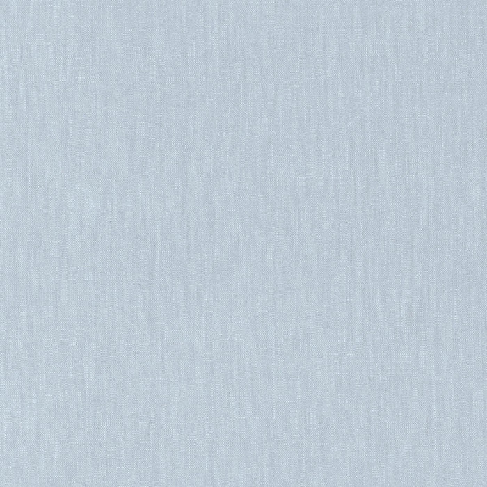 Schumacher Lange Glazed Linen Sky Fabric Sample 69349