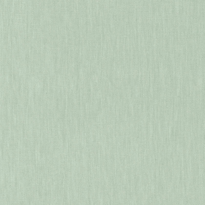 Schumacher Lange Glazed Linen Menthe Fabric 69352