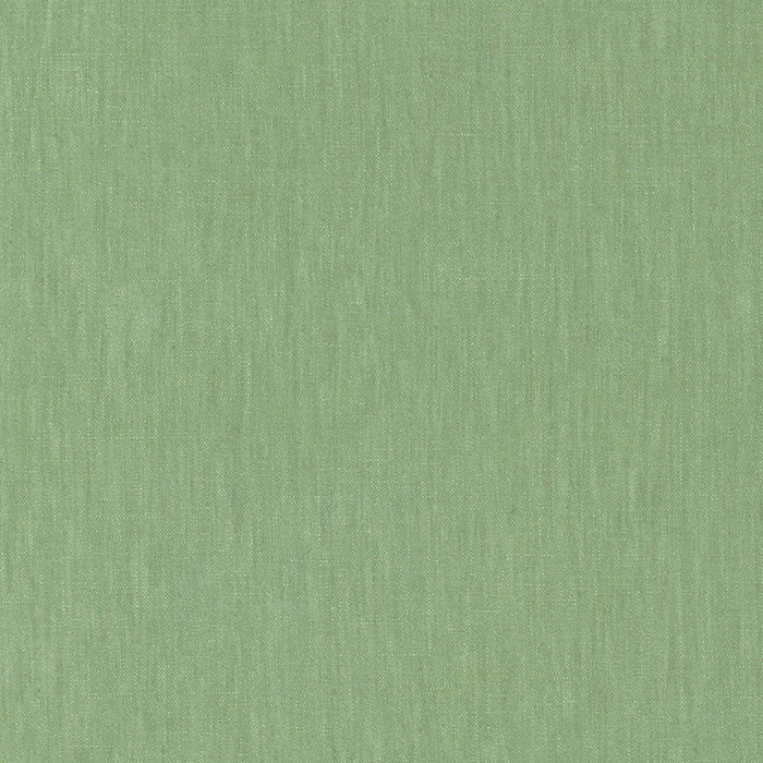 Schumacher Lange Glazed Linen Pesto Fabric Sample 69353