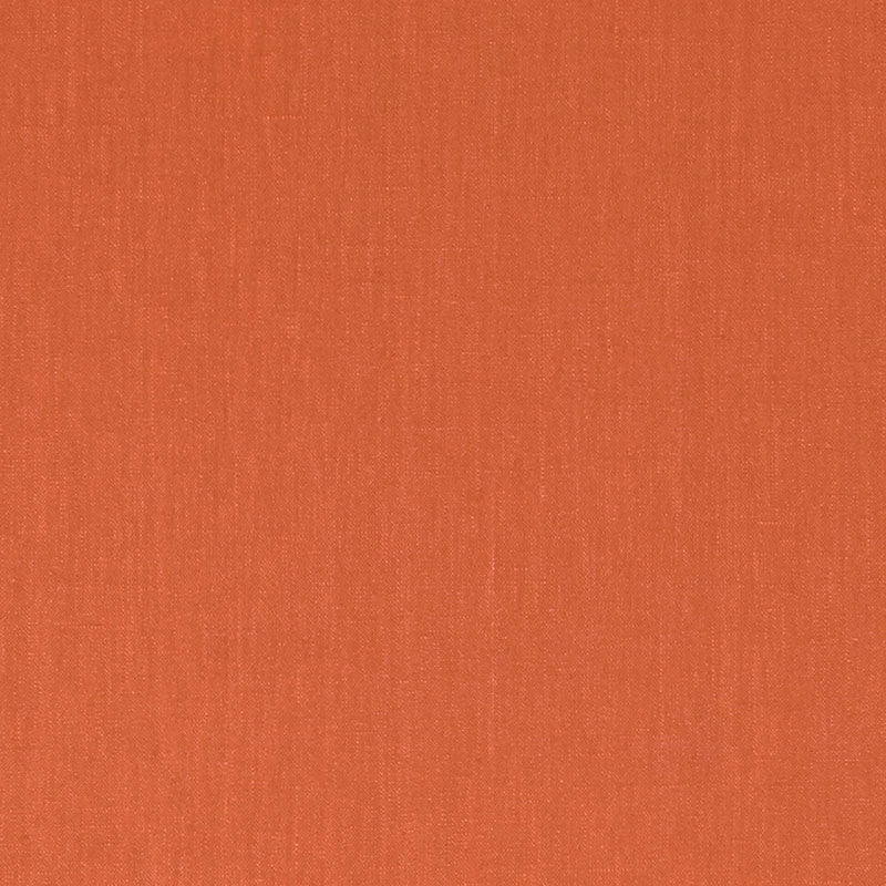 Schumacher Lange Glazed Linen Papaya Fabric 69359