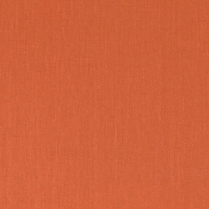 Schumacher Lange Glazed Linen Papaya Fabric 69359