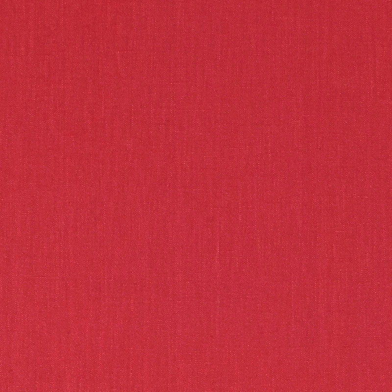 Schumacher Lange Glazed Linen Poppy Fabric 69360