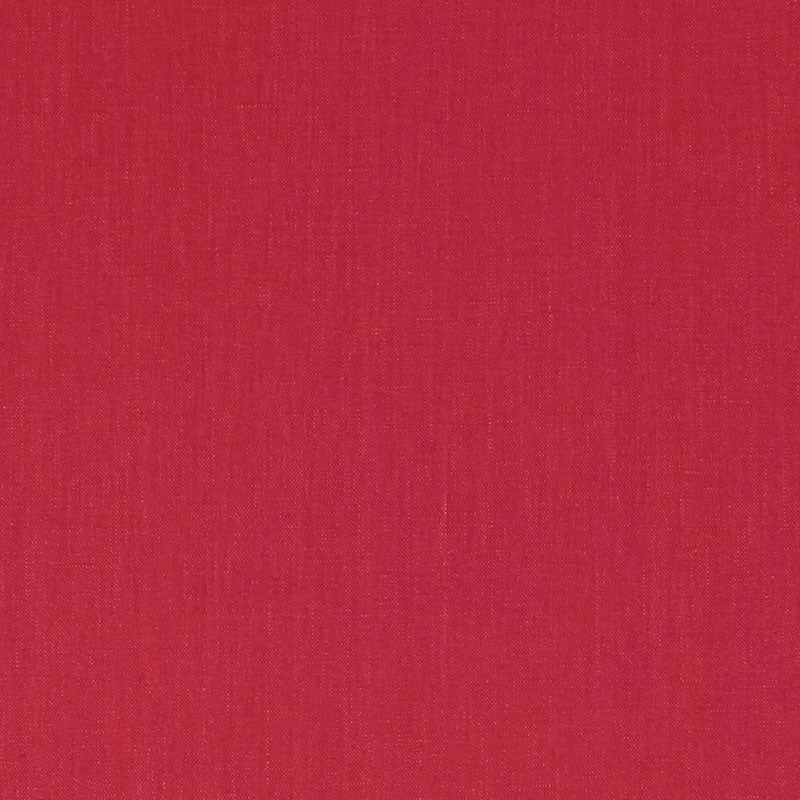 Schumacher Lange Glazed Linen Claret Fabric 69362