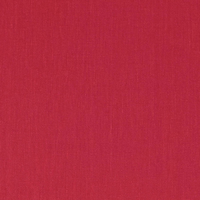 Schumacher Lange Glazed Linen Claret Fabric Sample 69362