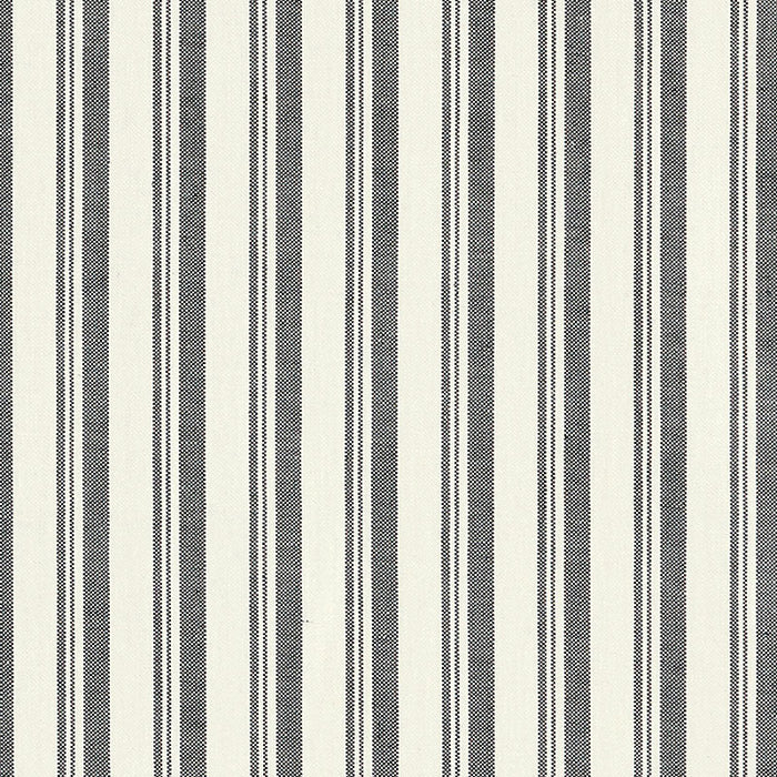 Schumacher Capri Black/White Fabric Sample 69441