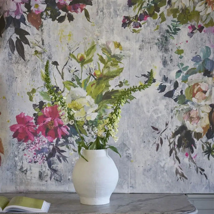 Designers Guild Aubriet Fuchsia Wallpaper PDG717/01