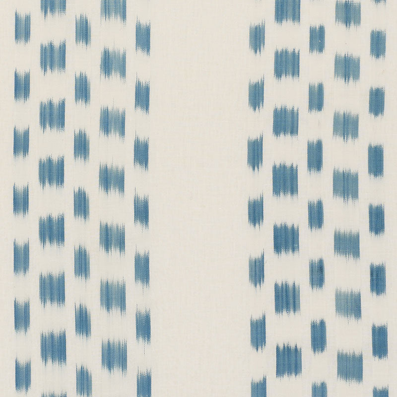 Schumacher Izmir Stripe Sky Fabric 69472