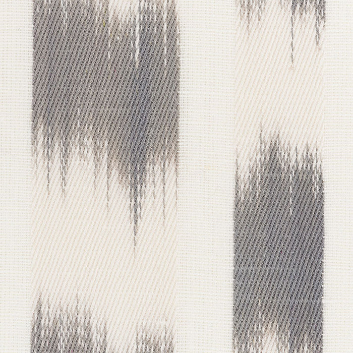 Schumacher Izmir Stripe Grey Fabric Sample 69473