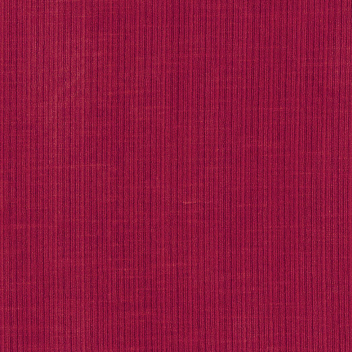 Schumacher Antique Strie Velvet Crimson Fabric Sample 69770