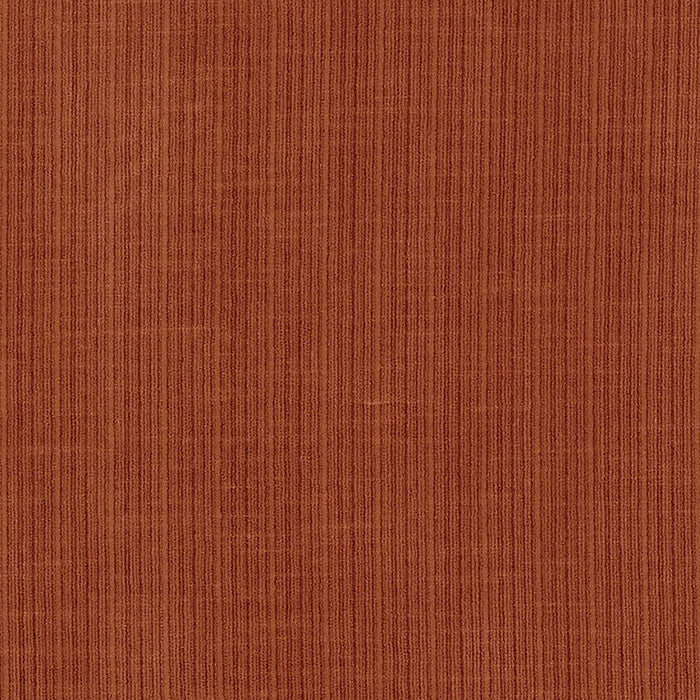 Schumacher Antique Strie Velvet Russet Fabric Sample 69772