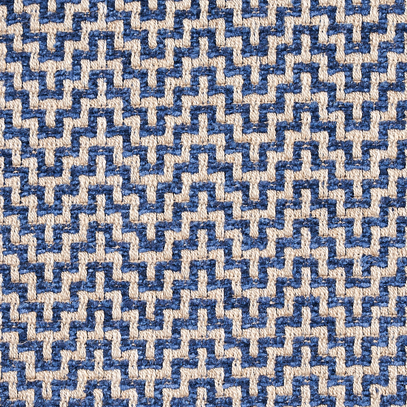 Schumacher Orwell Lapis Fabric 69824