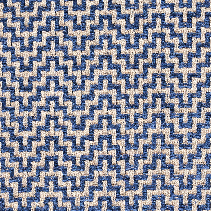 Schumacher Orwell Lapis Fabric Sample 69824